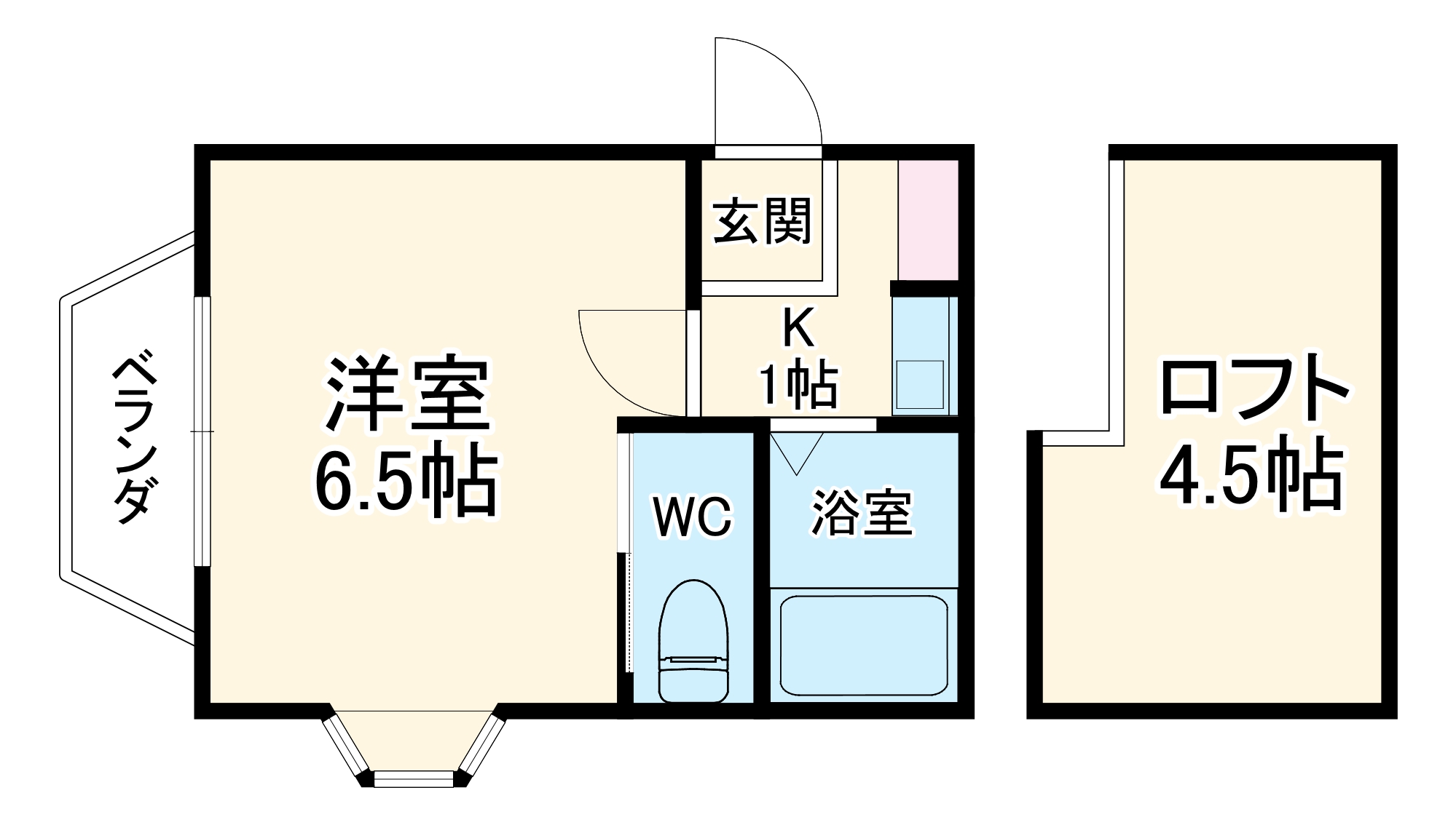 アメニティ東戸塚の間取り