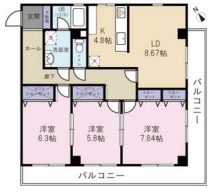 プリモ・アモーレの間取り