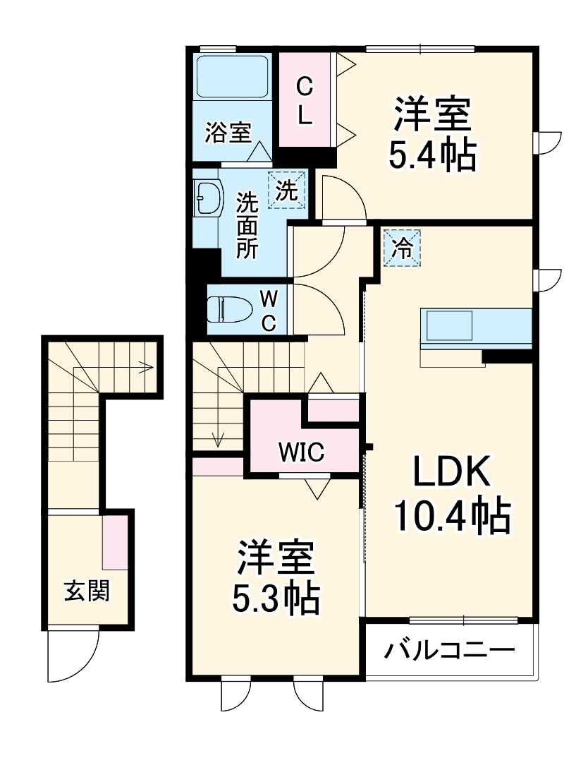 スカイヒルの間取り