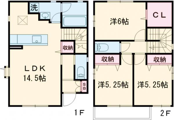 ヴァルトベルクⅢの間取り