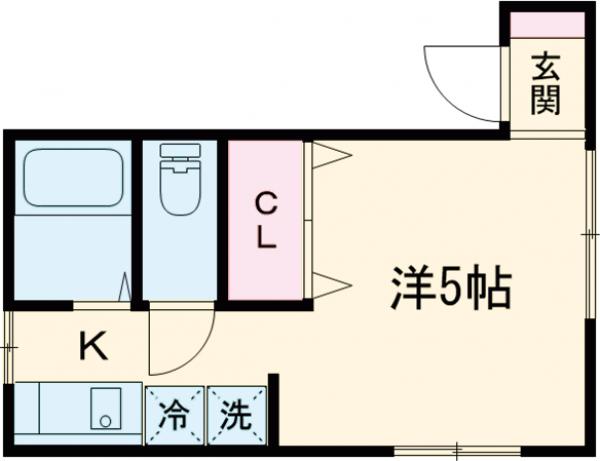 福井荘の間取り
