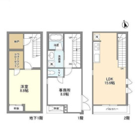 リオプラド東松原の間取り