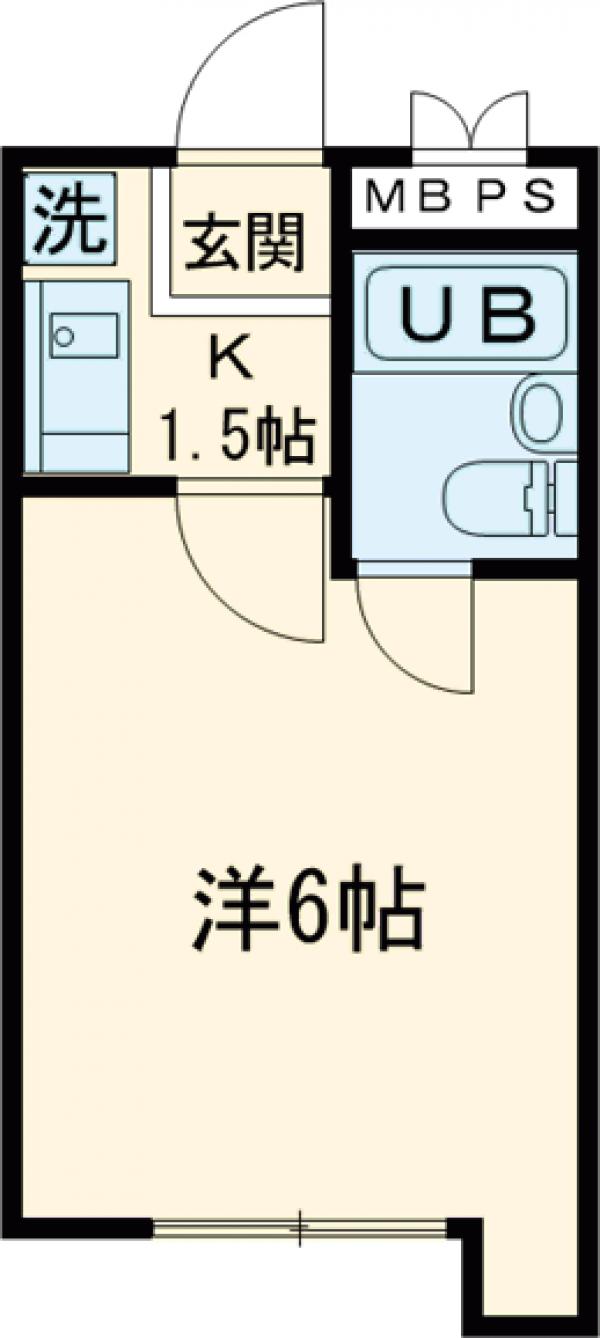 菅田ビルの間取り