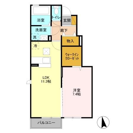 Cerejeira(セレシェイラ) Bの間取り