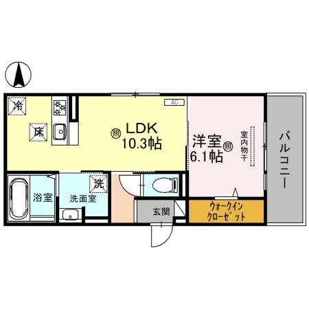マハナハイツの間取り