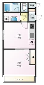 クオリアハイム千人町の間取り
