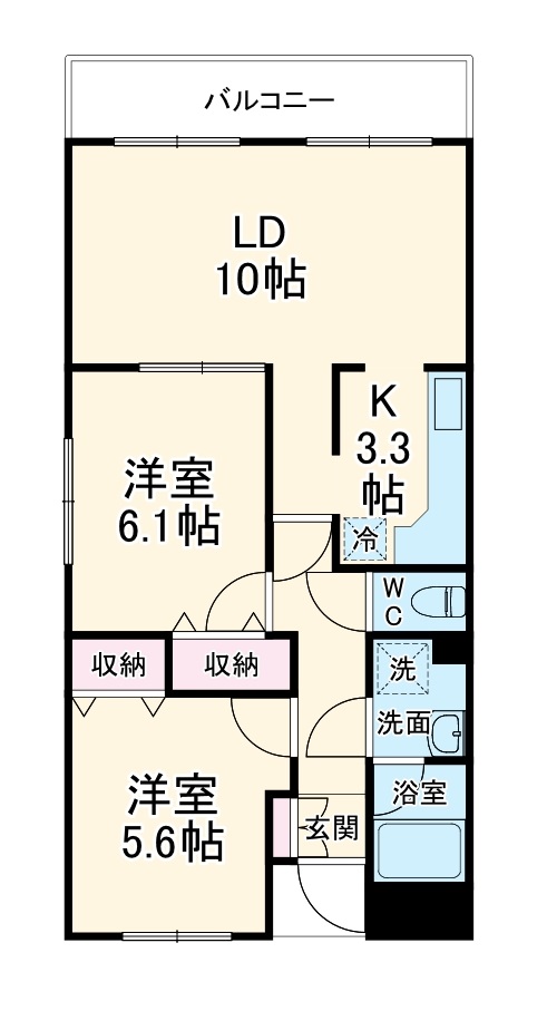 シグナス湘南の間取り