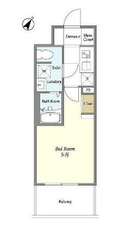 La Douceur川崎Ⅰの間取り