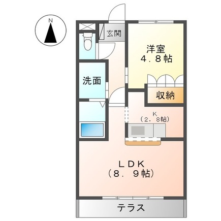 エール ブランシュの間取り
