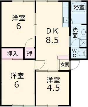 メゾン蓮正寺の間取り