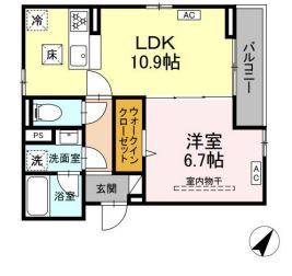 ディーアヴニールの間取り