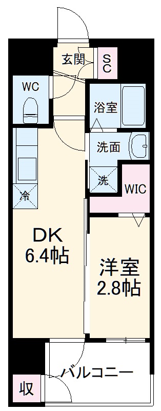 エステムコート名古屋ルノンの間取り