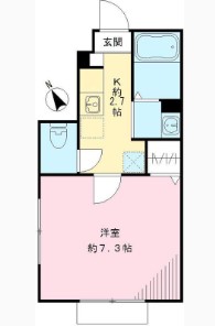 アーバンハイム・Kの間取り