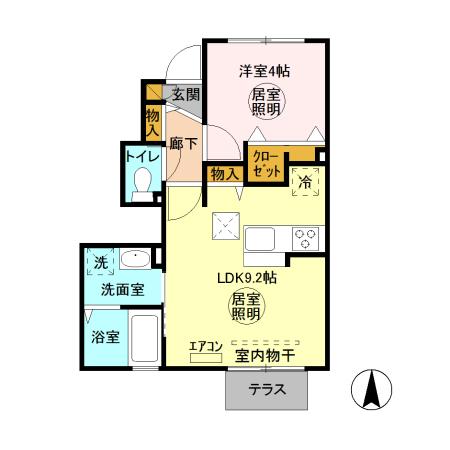 リオンの間取り