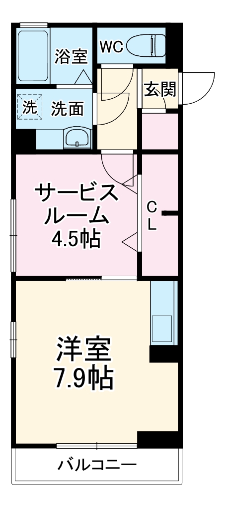 ストークヒルⅡの間取り