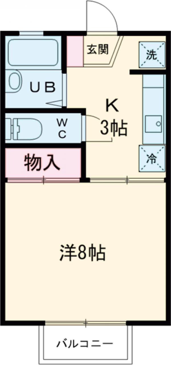 ライトハウス Ⅰの間取り