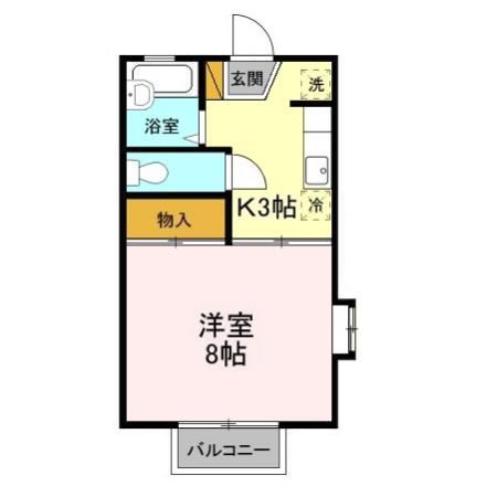 ライトハウス Ⅰの間取り