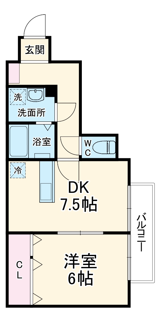 Rive Gaucheの間取り