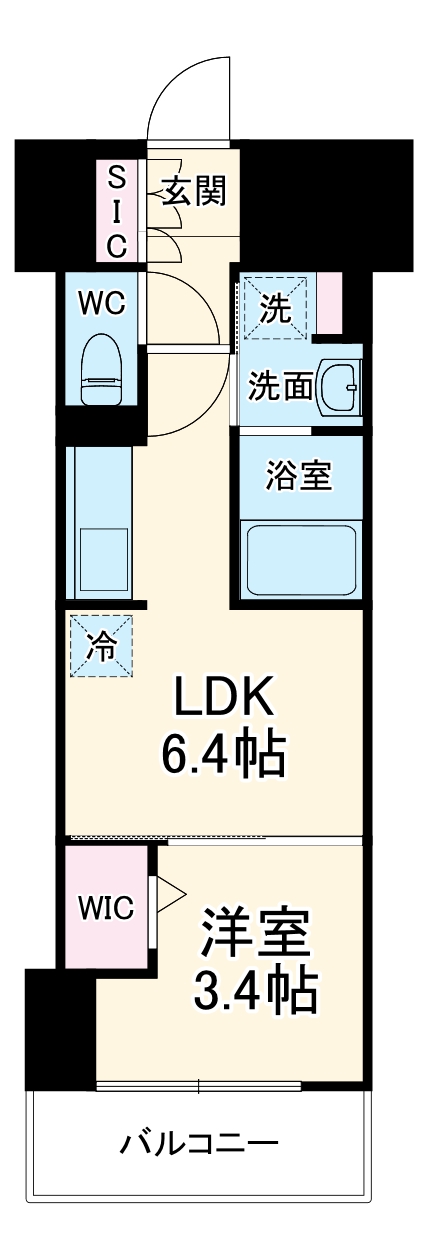 アーバネックス京町堀の間取り