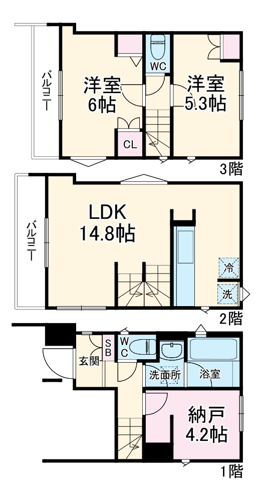 Kolet元住吉#09の間取り