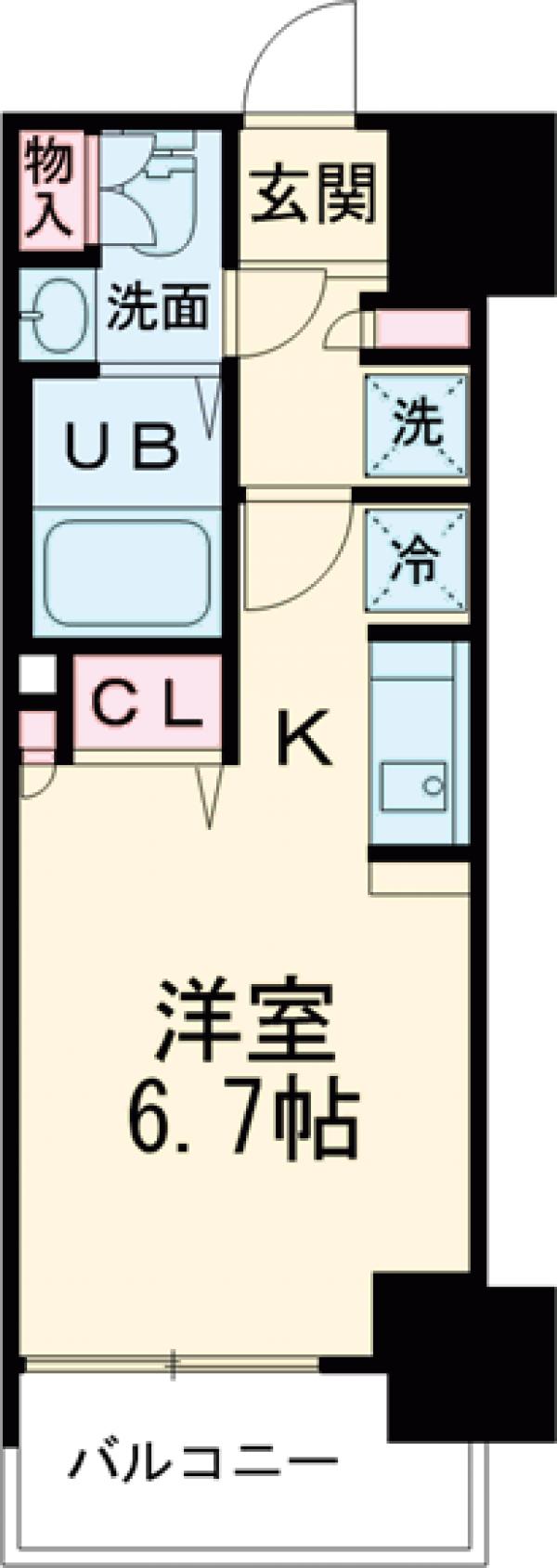 エスティメゾン大島の間取り