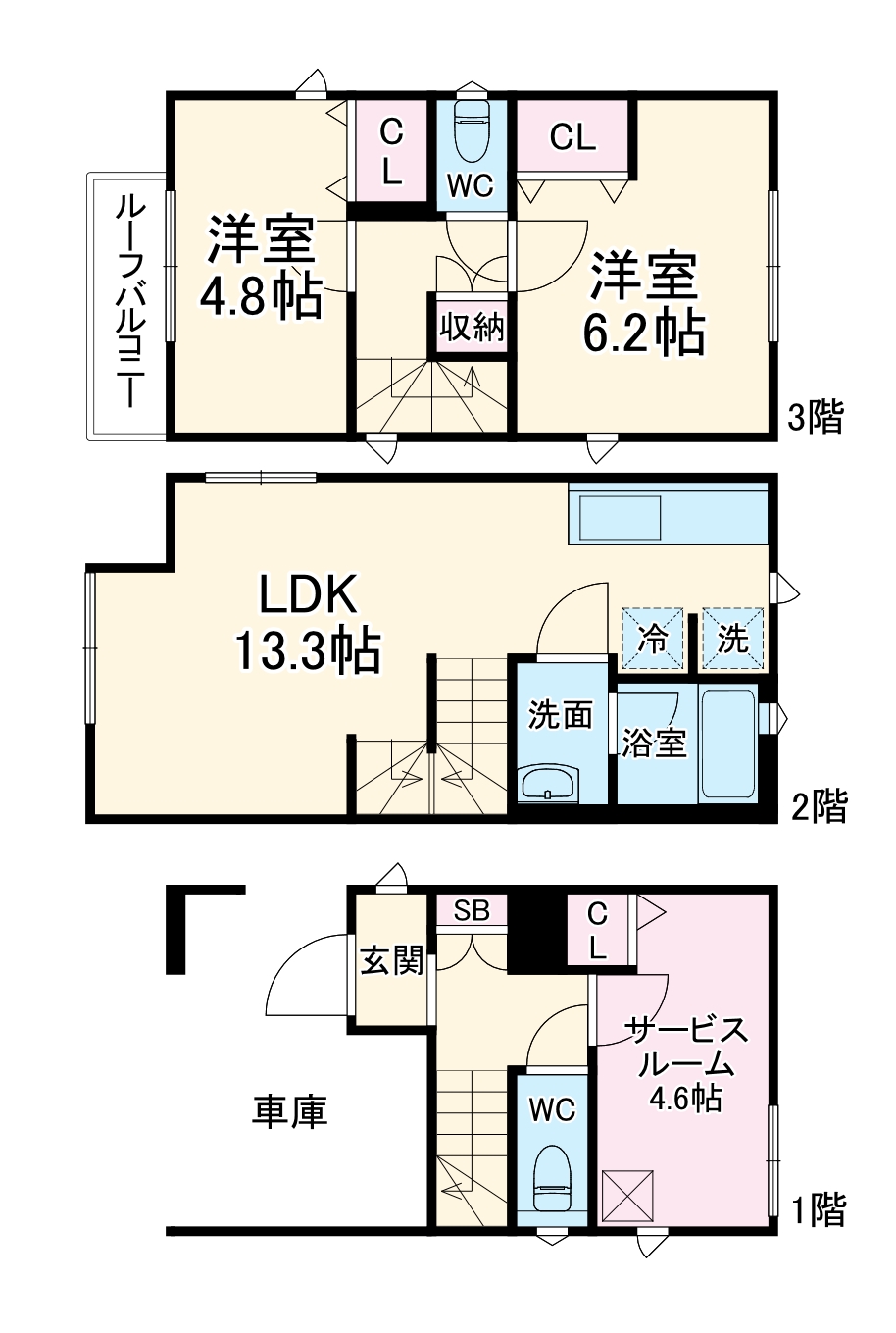 Kolet長後の間取り