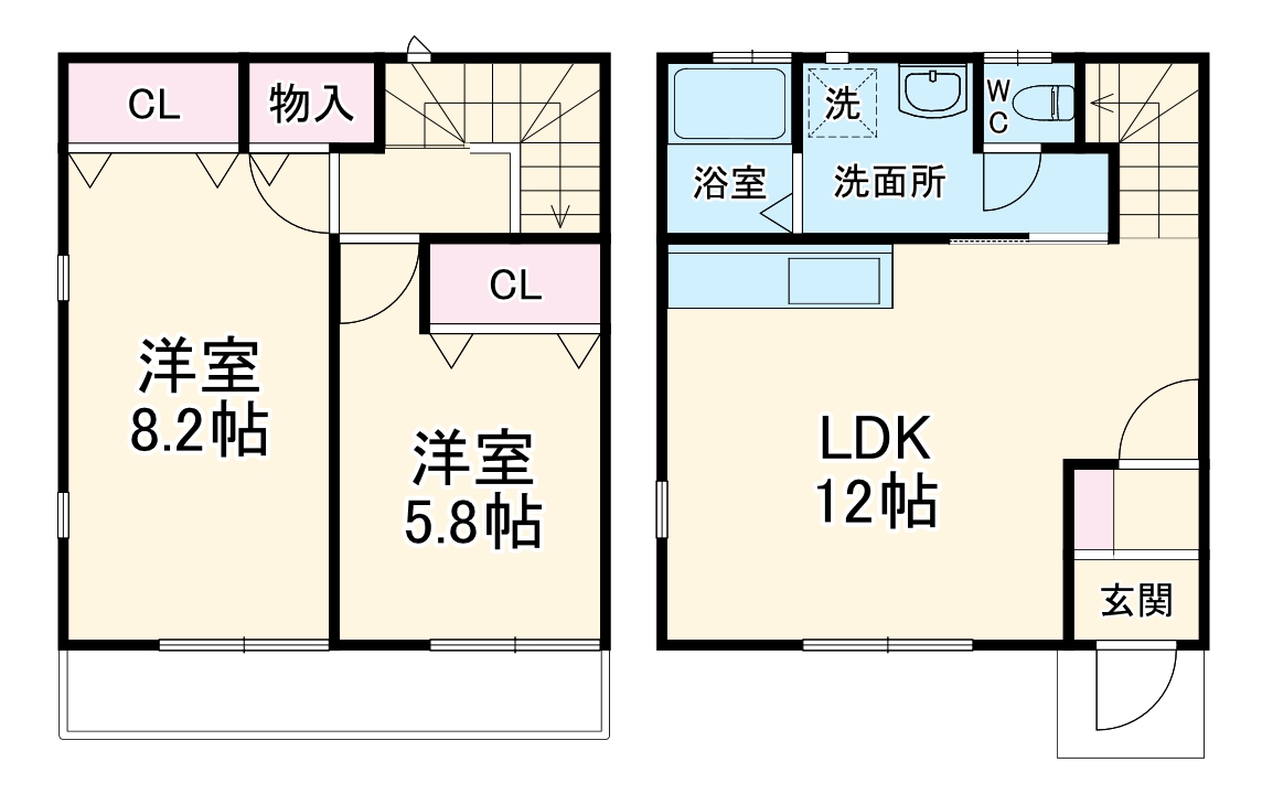 YAD亀甲山の間取り
