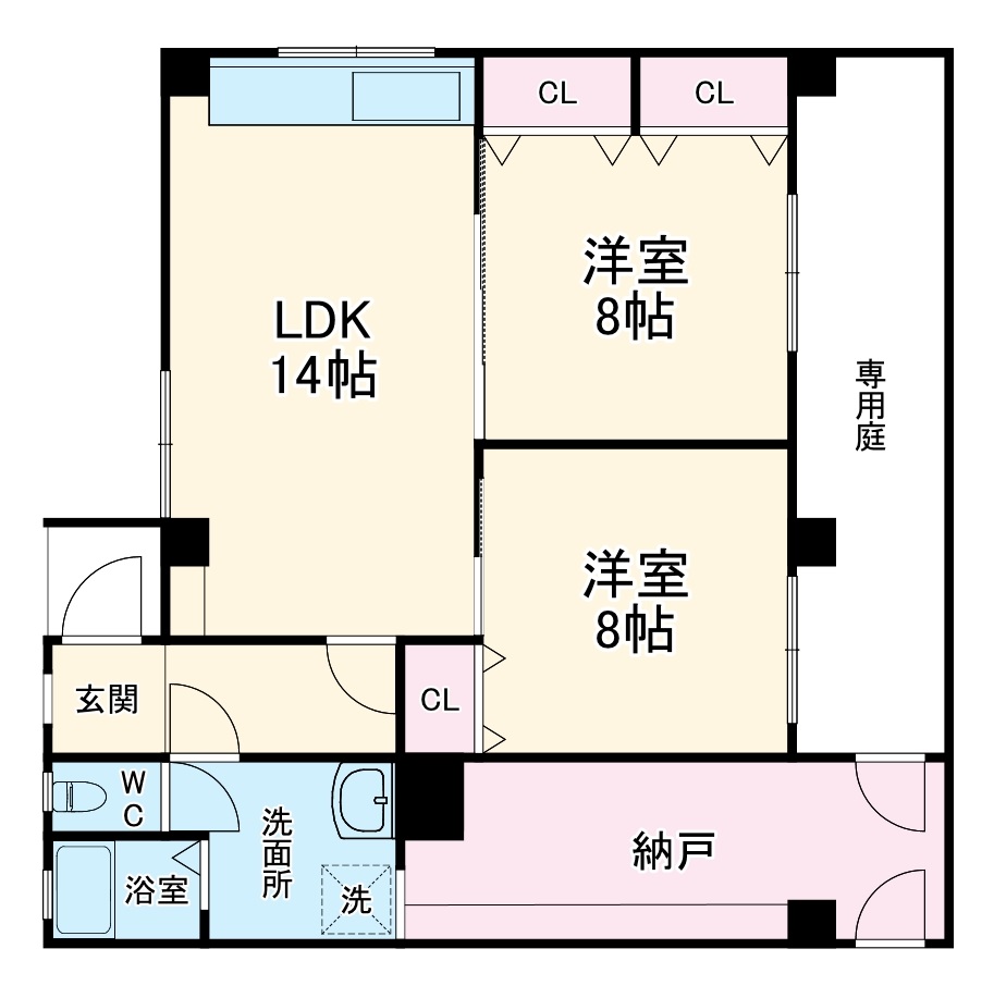 せいわマンションの間取り