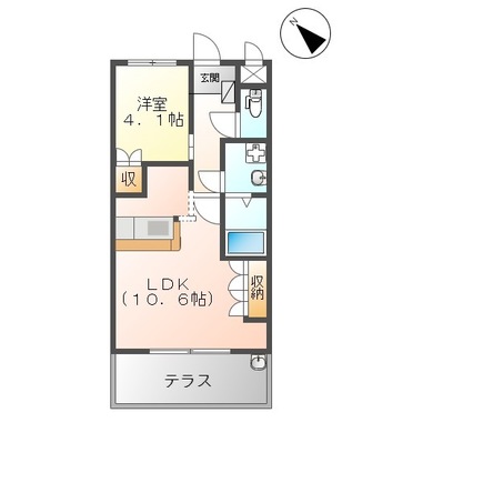 メゾン藤Gの間取り