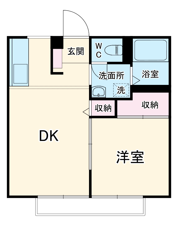 加藤ハイツの間取り