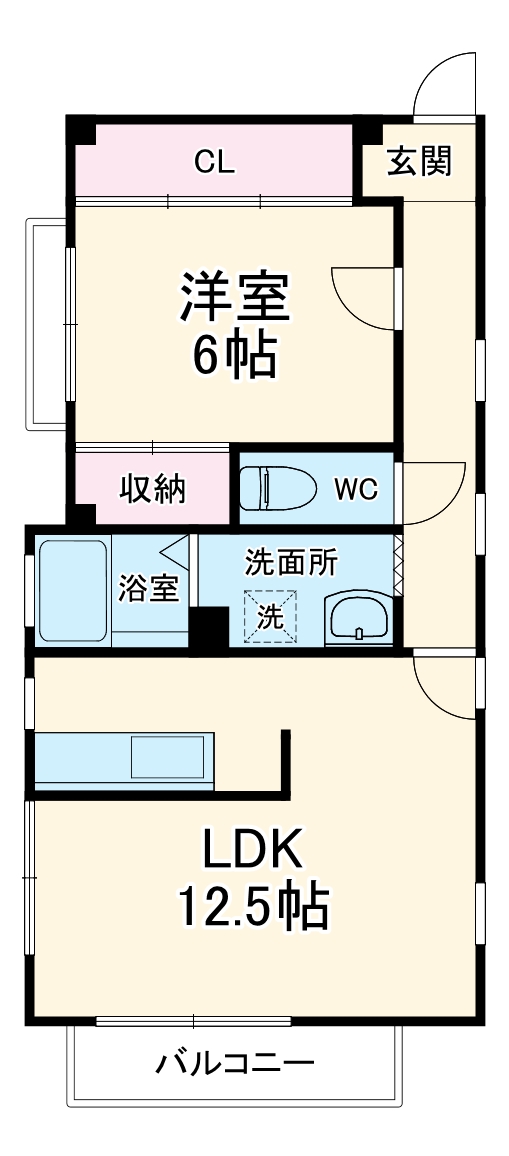 旭町HAビルの間取り
