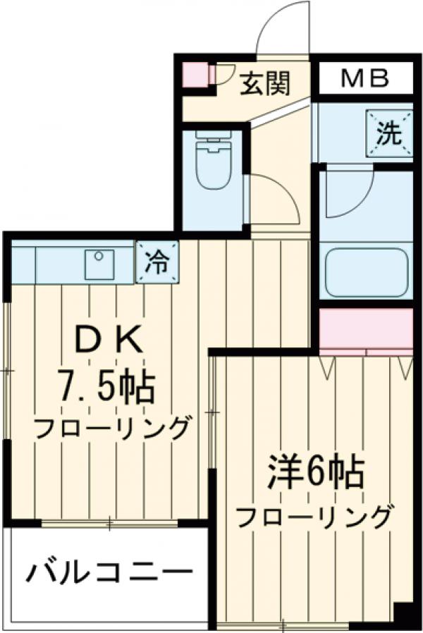 アクロポリス亀有の間取り