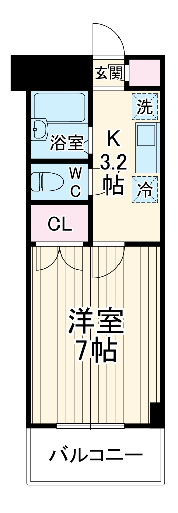 K.S柿生の間取り