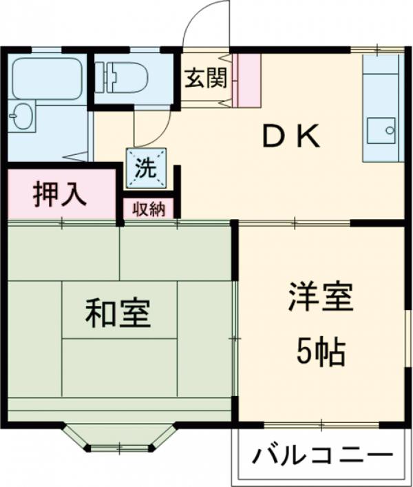 Dハイツの間取り