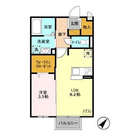 ラマージュおおたかの森の間取り