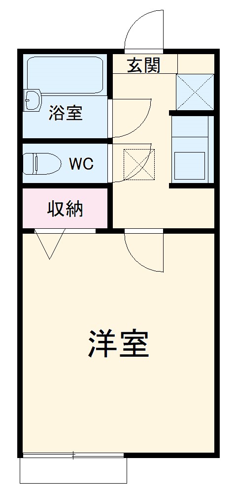 第七フジハイツの間取り