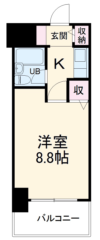 鶴見ハウスの間取り