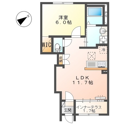 チェンバーの間取り