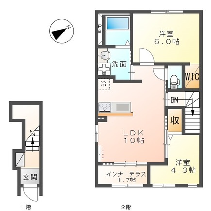チェンバーの間取り