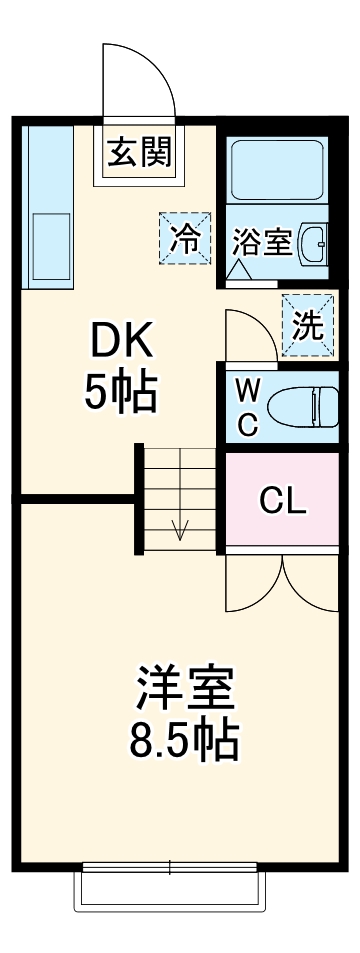 レガーロの間取り