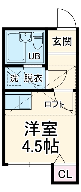 サンステージ蒔田B棟の間取り
