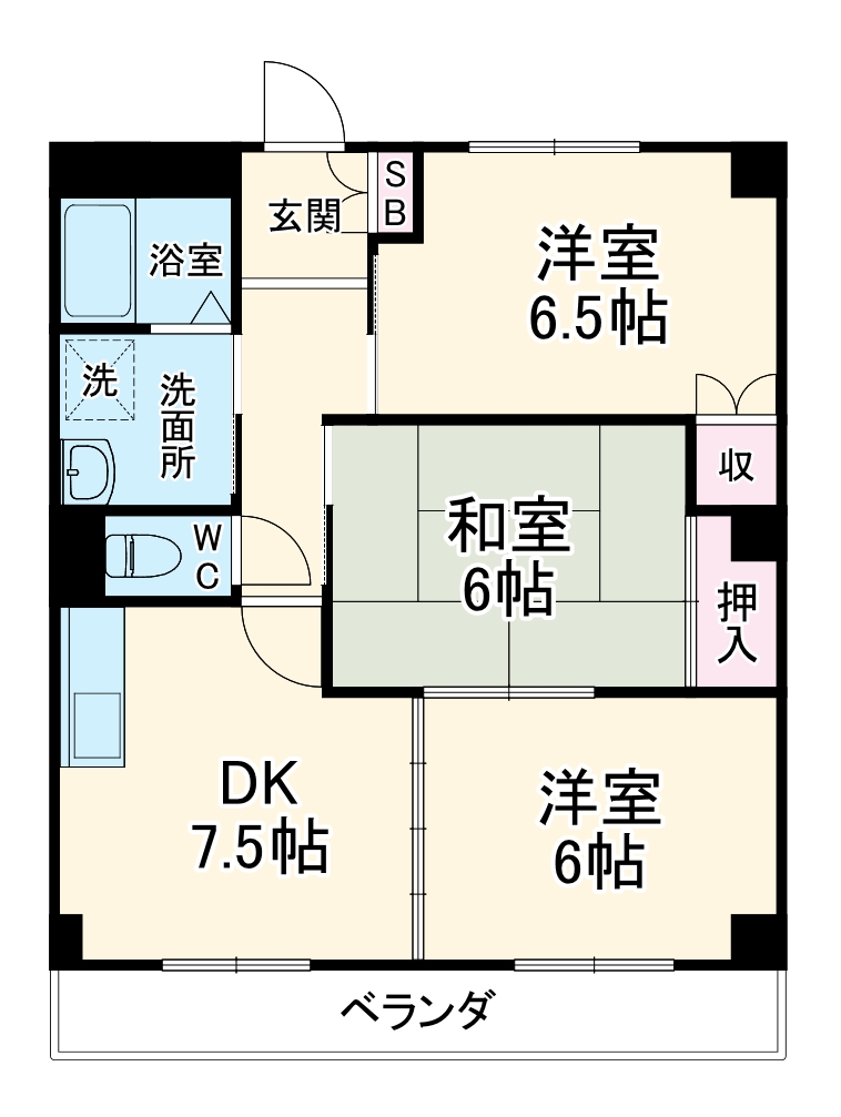 パークガーデン神ノ倉Ⅱの間取り