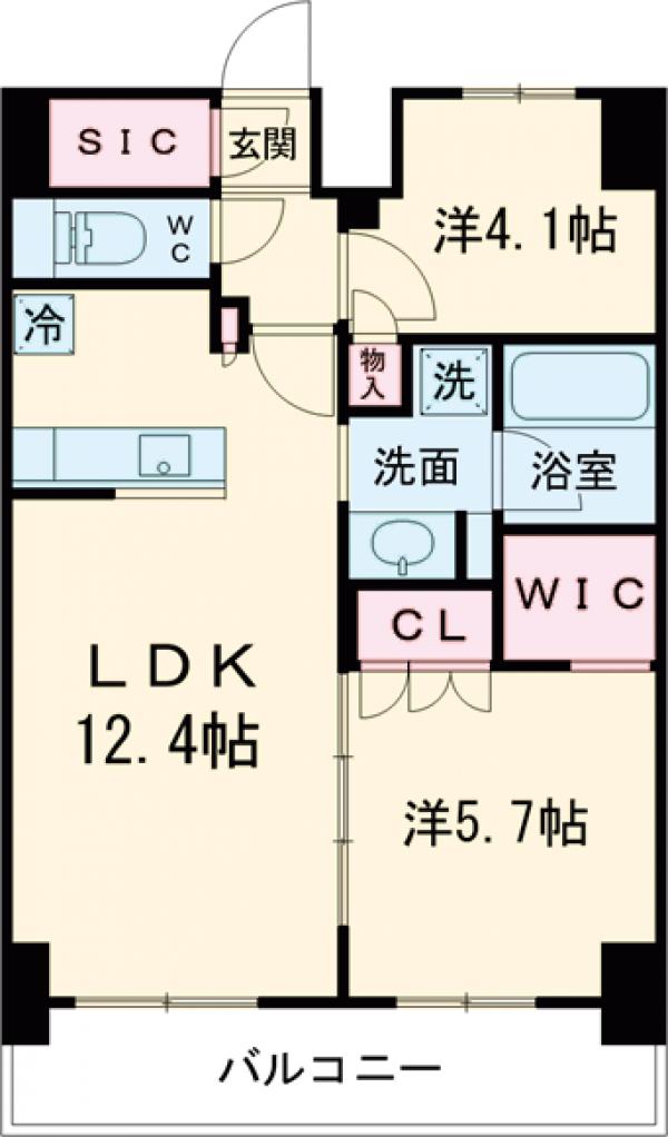 JMFレジデンス浅草橋三丁目の間取り