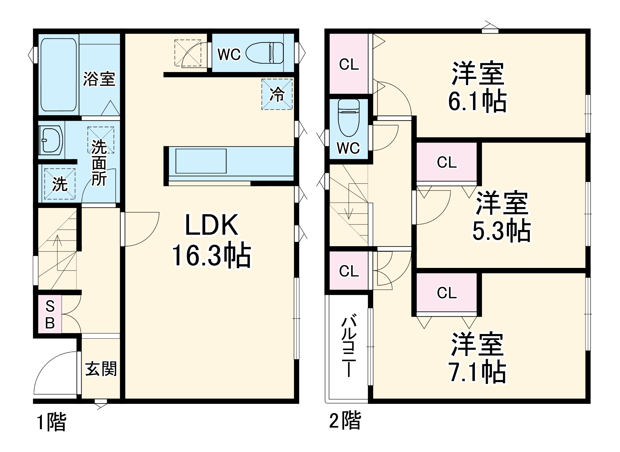 Kolet平塚の間取り