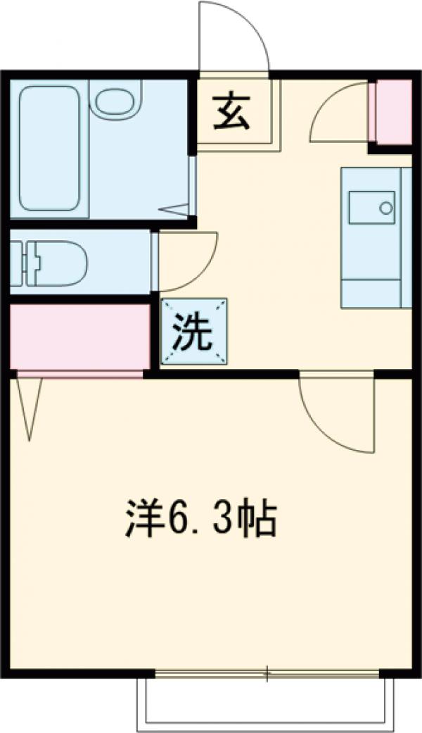 ロク・ハウスⅠの間取り