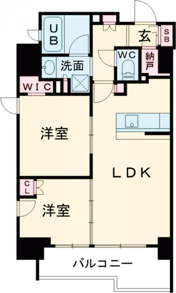 ディームス大井町の間取り