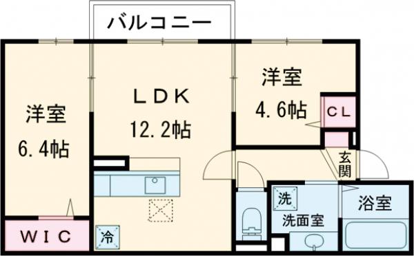 アニエスの間取り