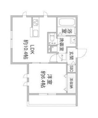 グランフェリシアの間取り