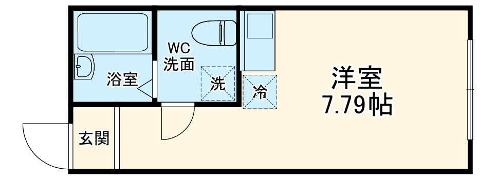 Metis矢部の間取り