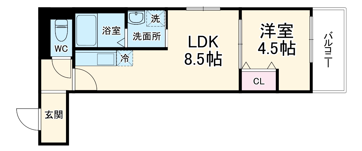 リオヴェール彩都の間取り